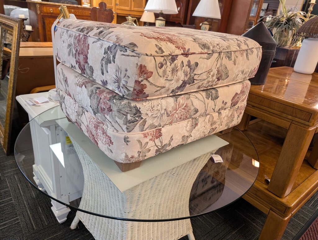 Floral Ottoman