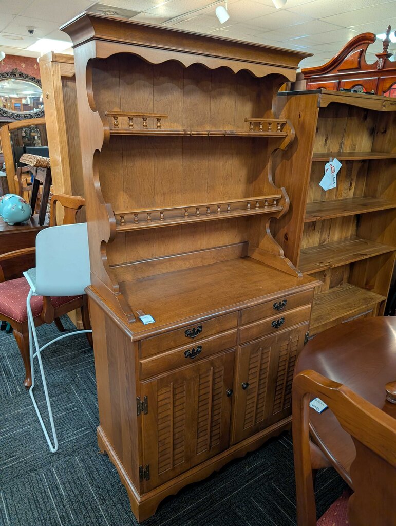 Vintage Maple Hutch
