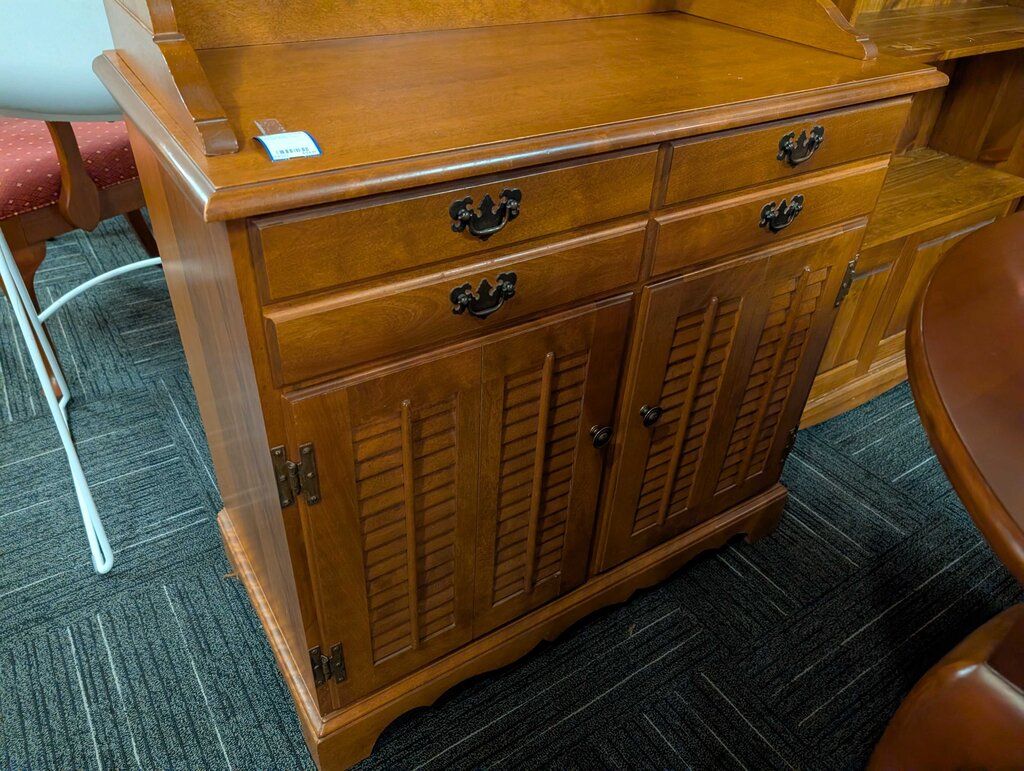 Vintage Maple Hutch