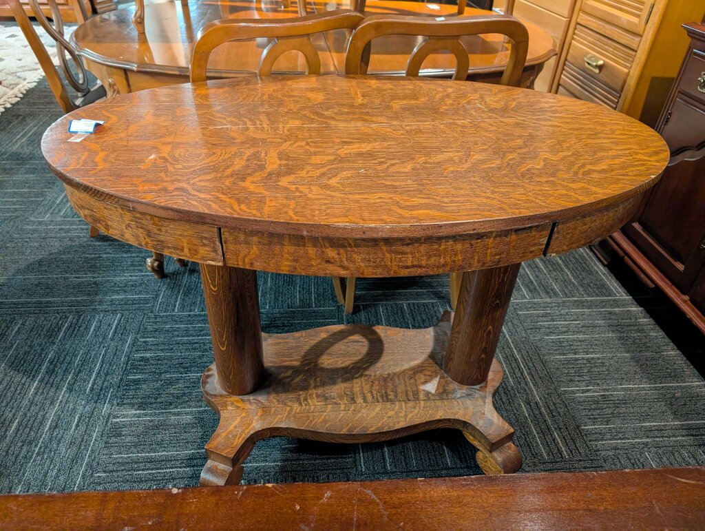 Antique Library Table