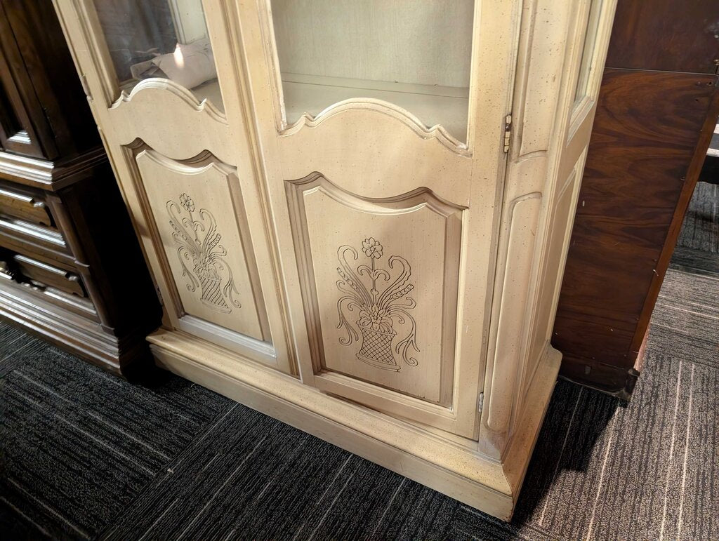 French Style Display Cabinet