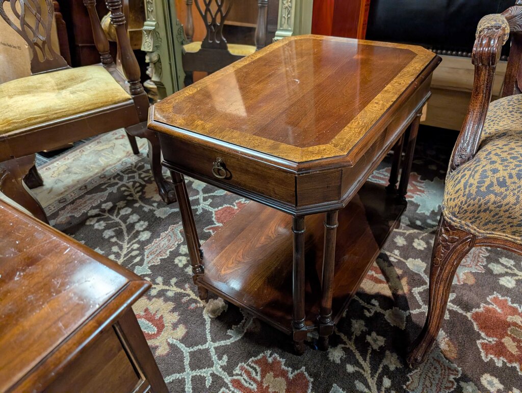 Vintage One Drawer Side Table