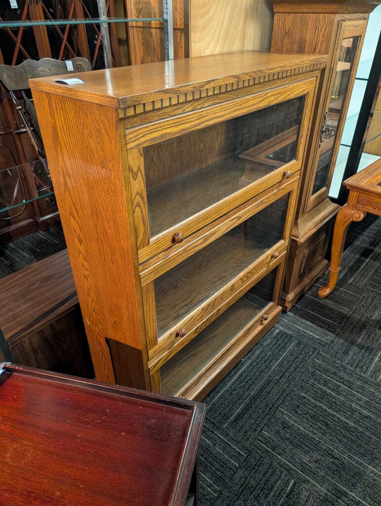 Oak Finish Bookshelf