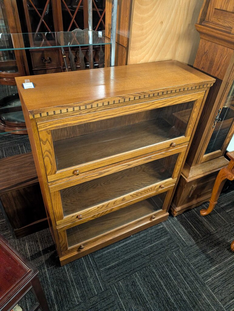 Oak Finish Bookshelf