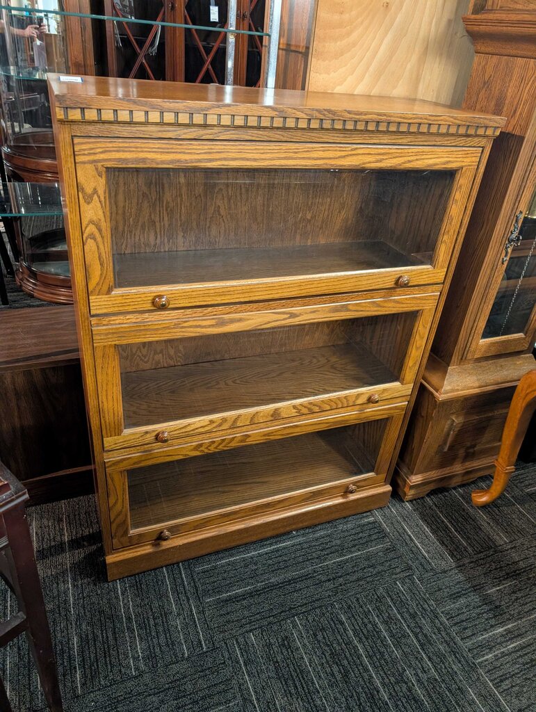 Oak Finish Bookshelf