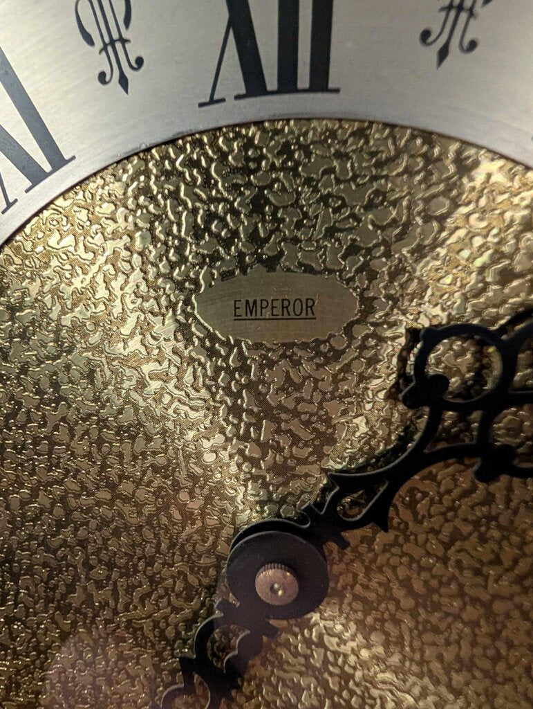 Emperor Cherry Case Clock