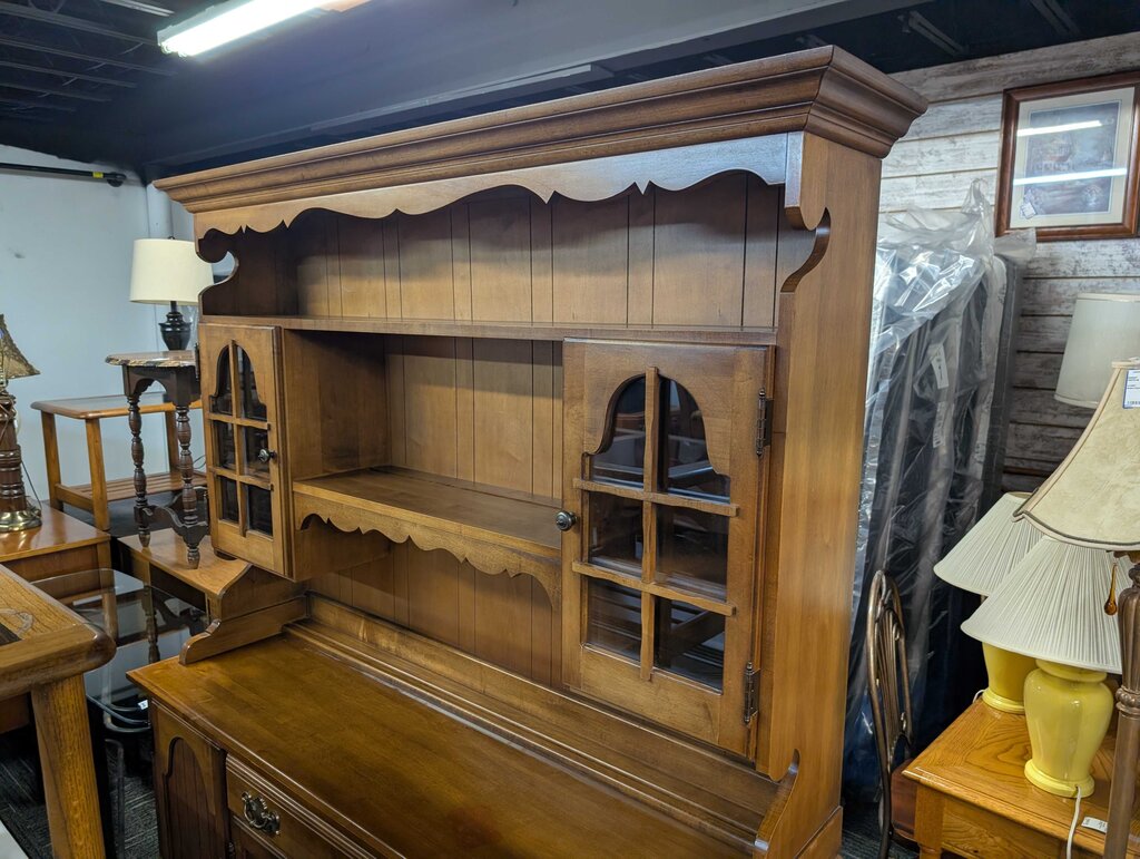 Maple China Cabinet