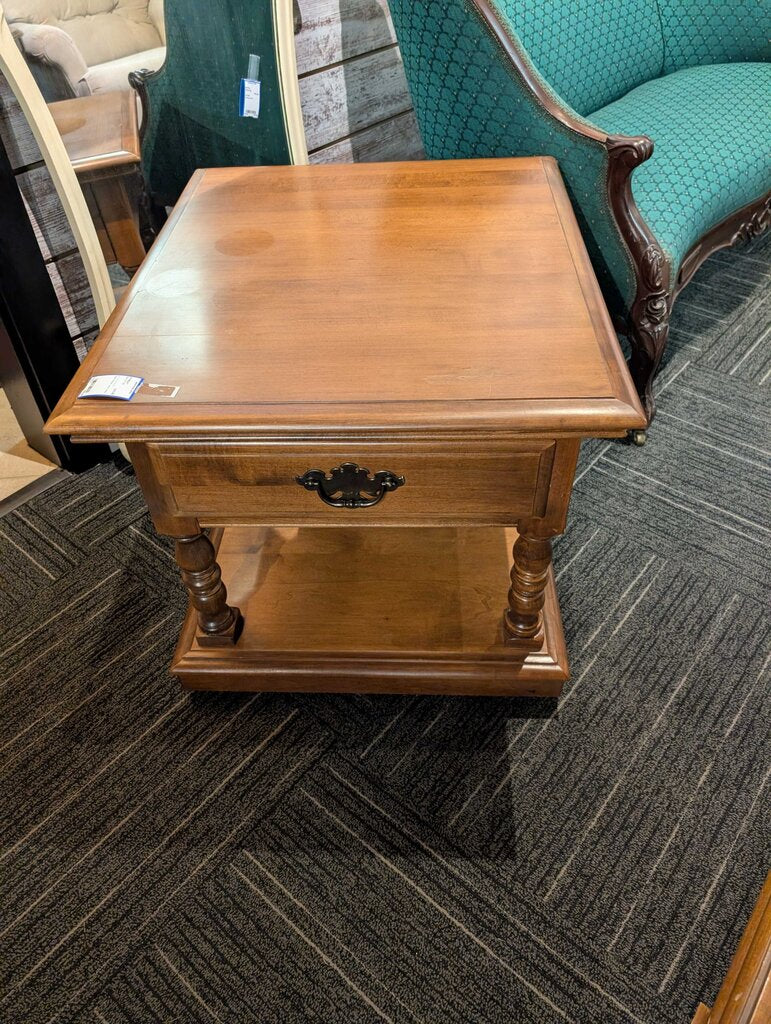 Solid Maple Side Table