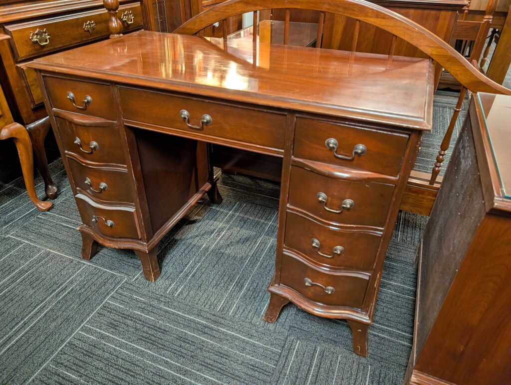 Vintage Mahogany Desk