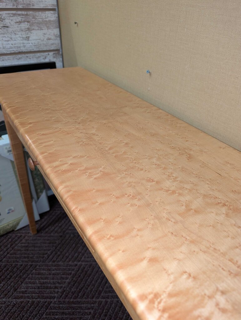 Bench Made Birdseye Maple Entry Stand