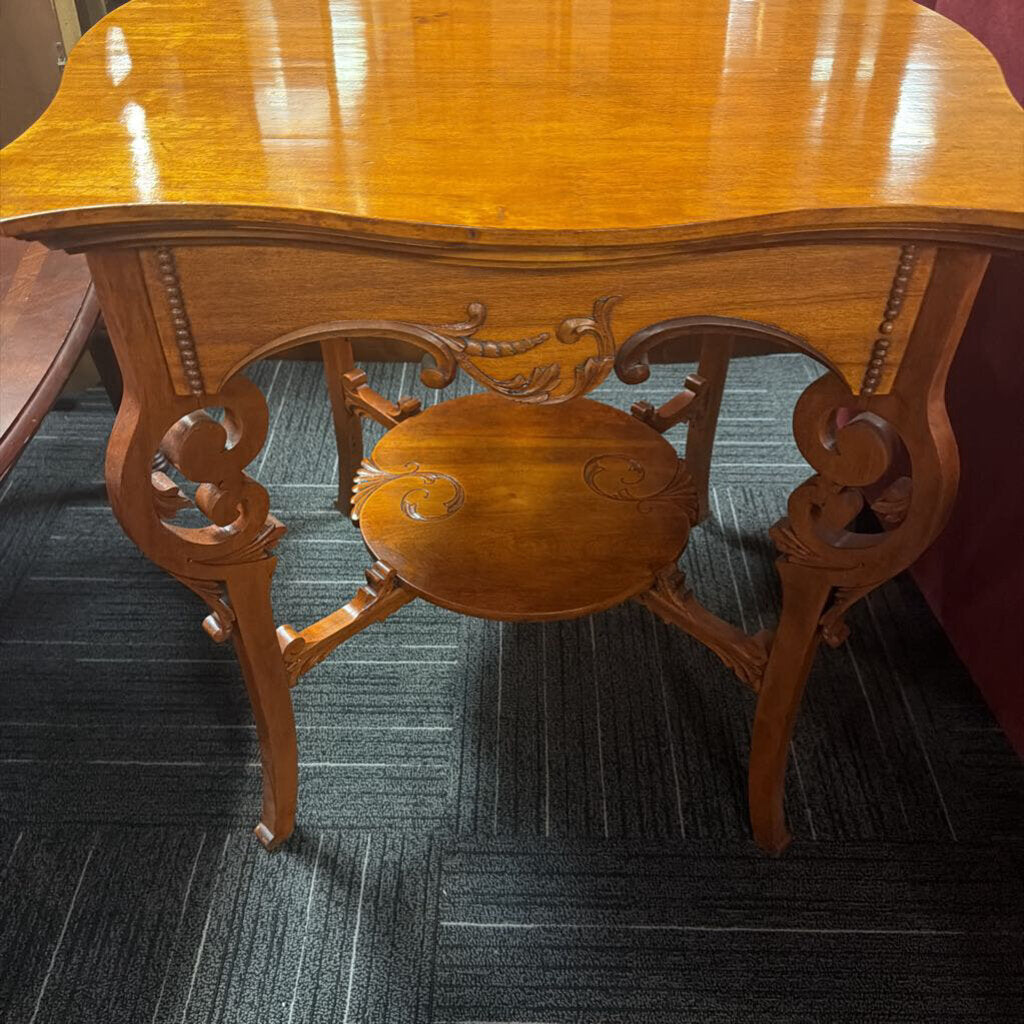 Victorian Revival Parlor Table