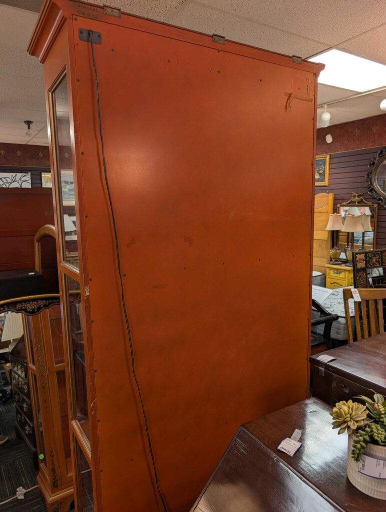 Vintage Tall Curio Cabinet by Drexel