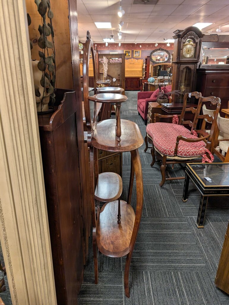Victorian Walnut Etagere Circa 1890