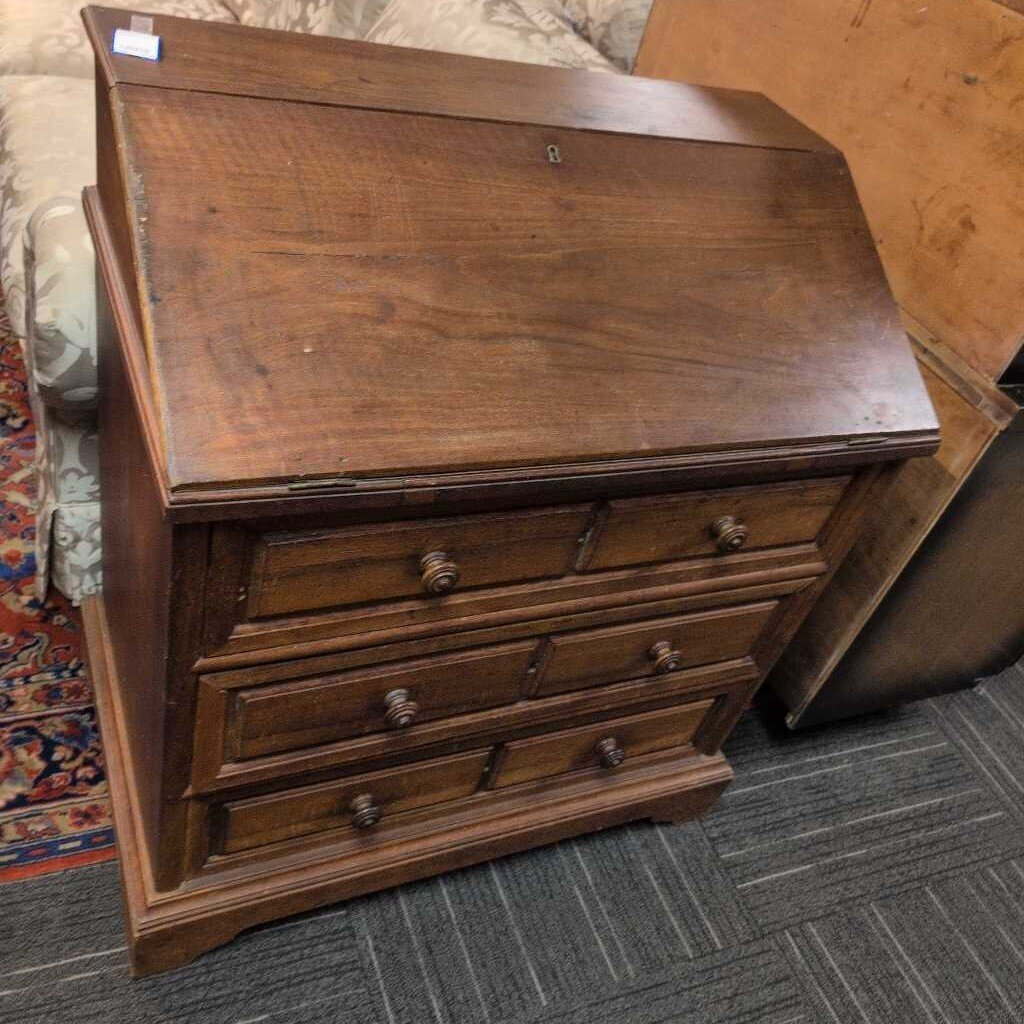 Antique Victorian Drop Front Desk