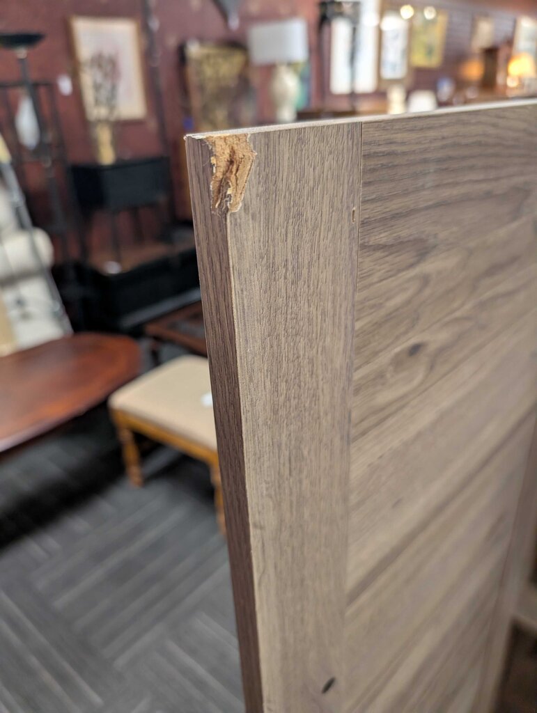 Contemporary Pressboard Faux Wood Grey Storage Cabinet
