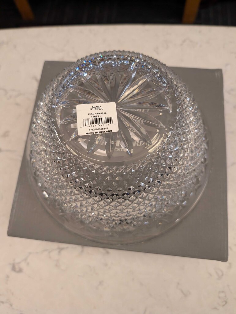 Waterford 9" Alana Crystal Bowl