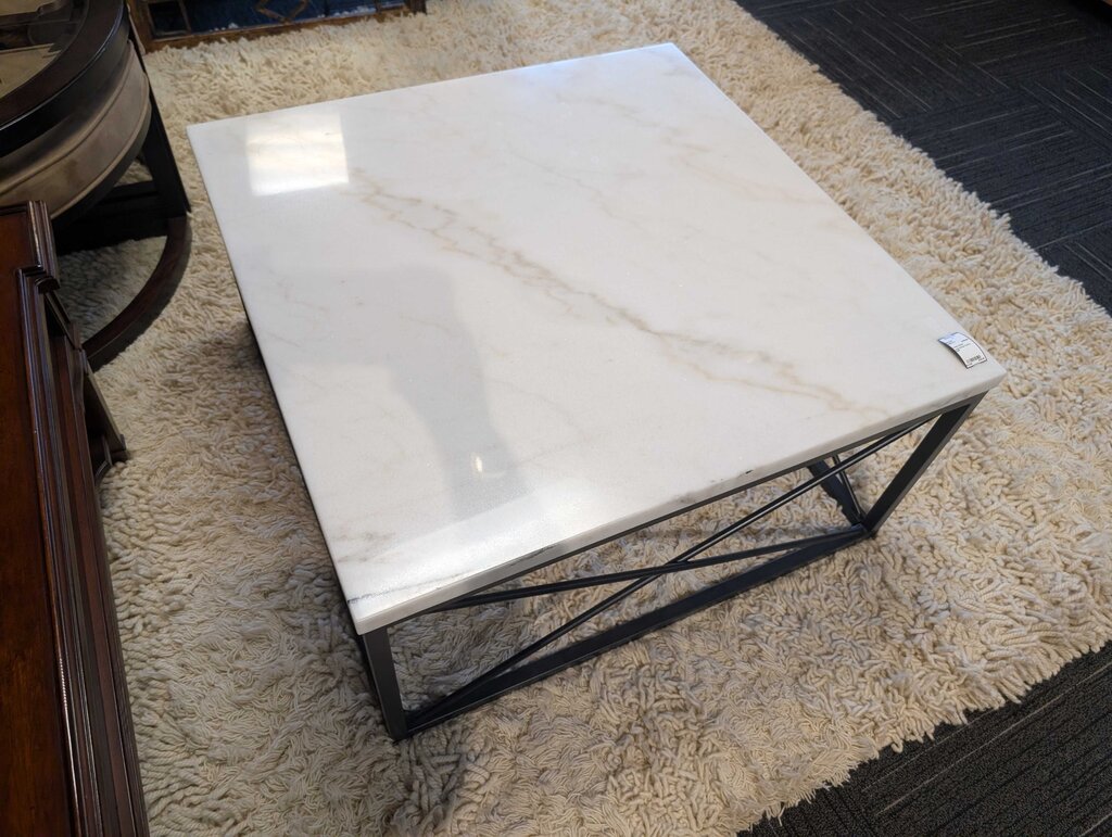Marble Top Coffee Table "Skyler" by Steve Silver
