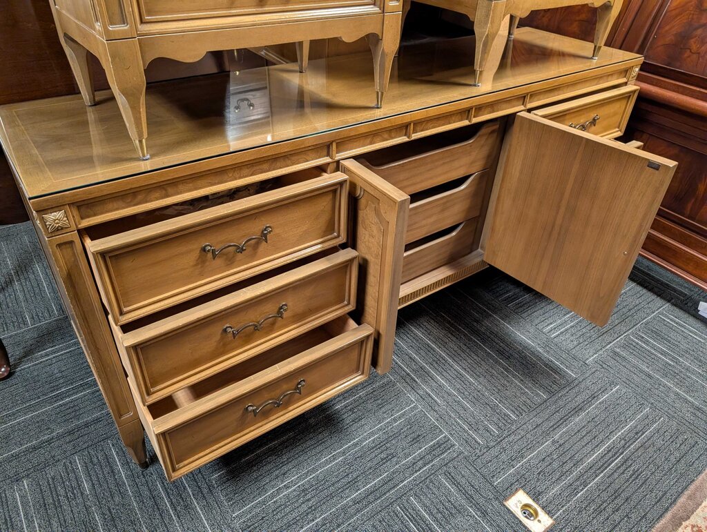 Vintage Nine Drawer Dresser