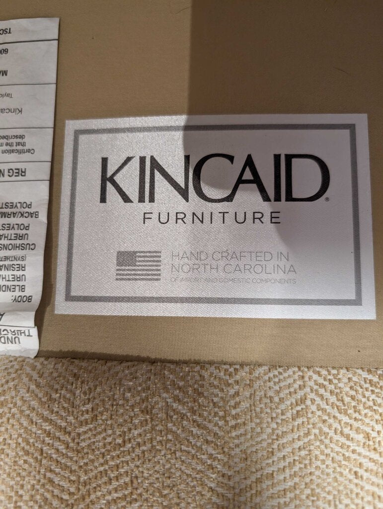 Contemporary Sofa w/ Chase Lounge By Kinkaid USA