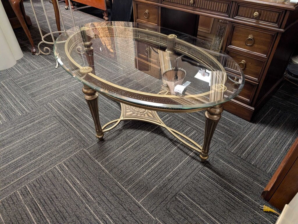Glass Top Coffee Table