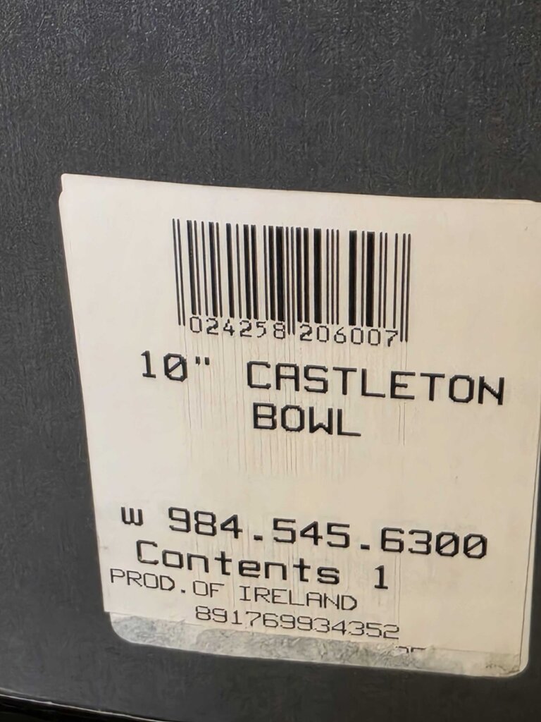 Waterford 10" Castleton Bowl MIB