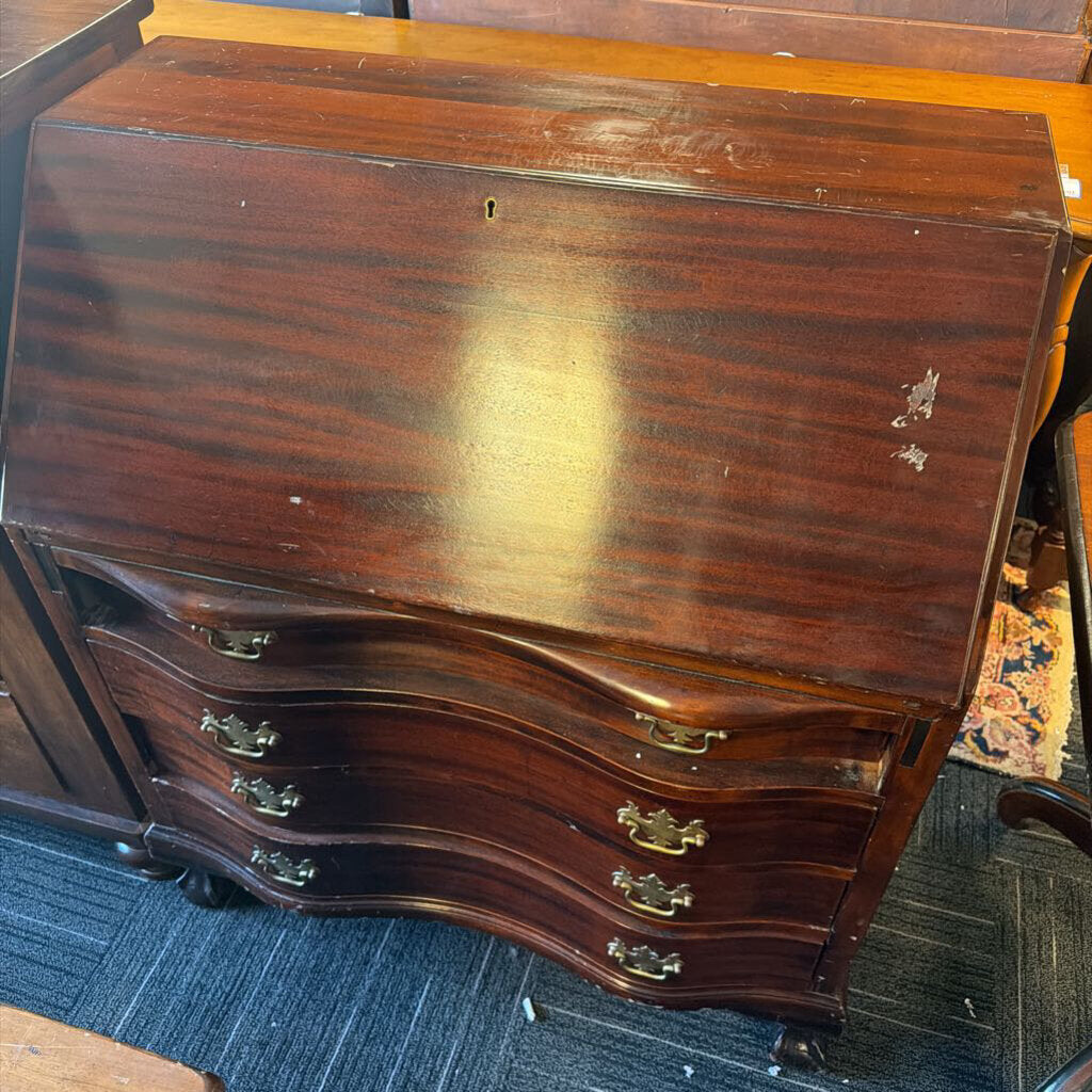 Vintage Mahogany Drop Front Desk