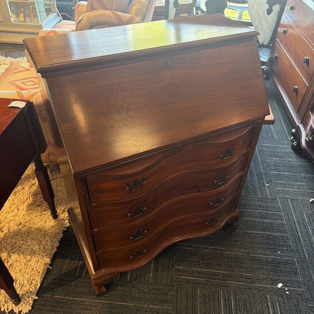 Vintage Drop Front Desk