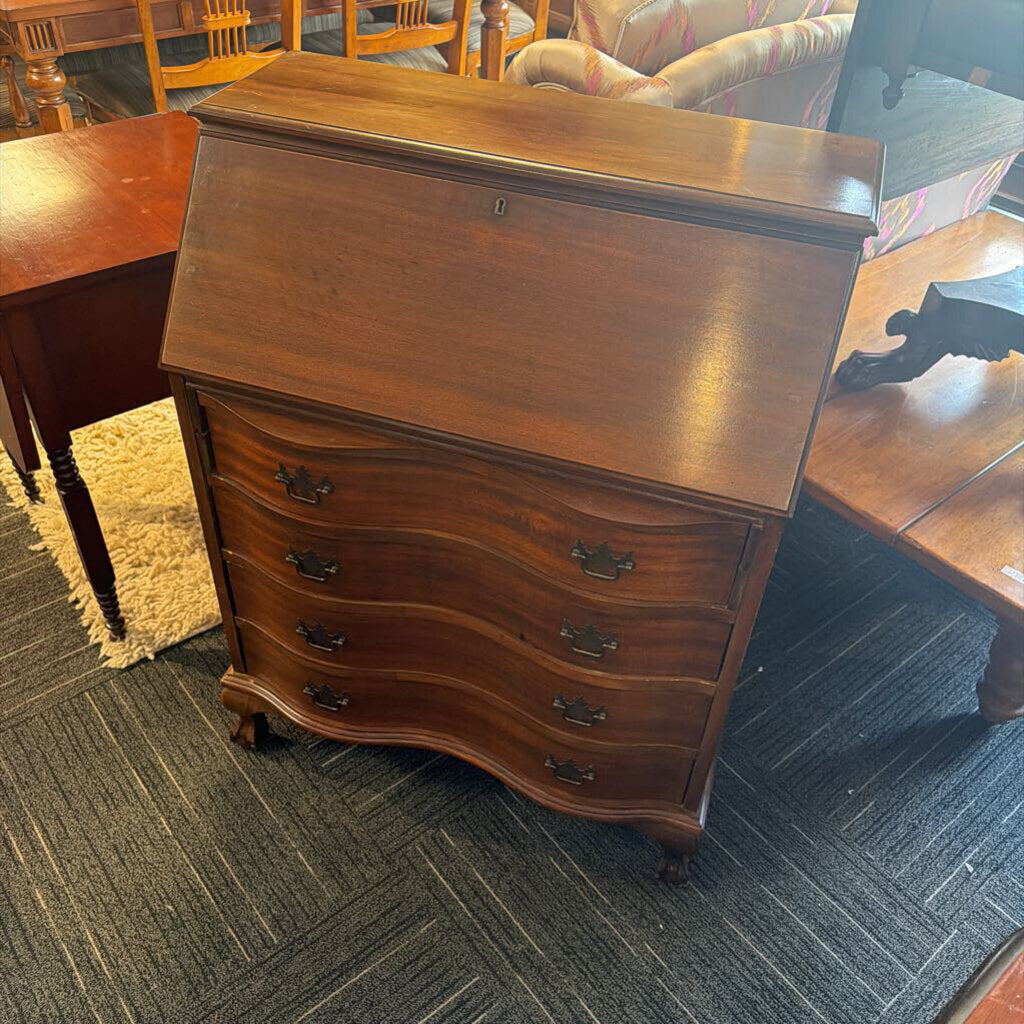 Vintage Drop Front Desk