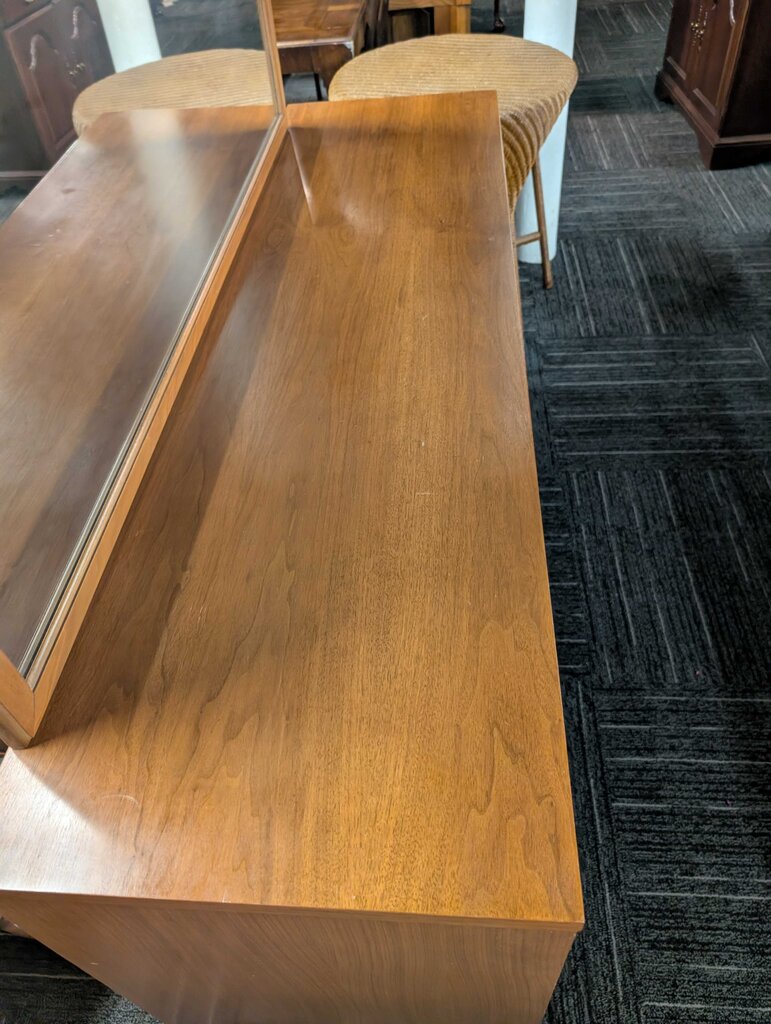 Mid Century Dresser With Mirror