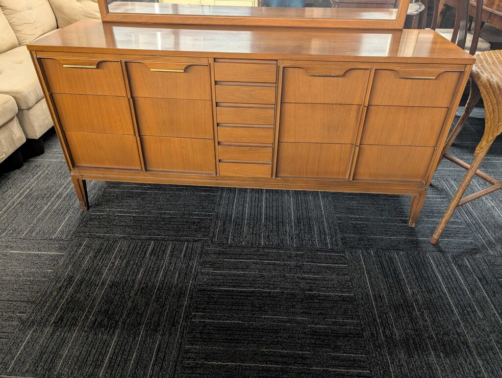 Mid Century Dresser With Mirror