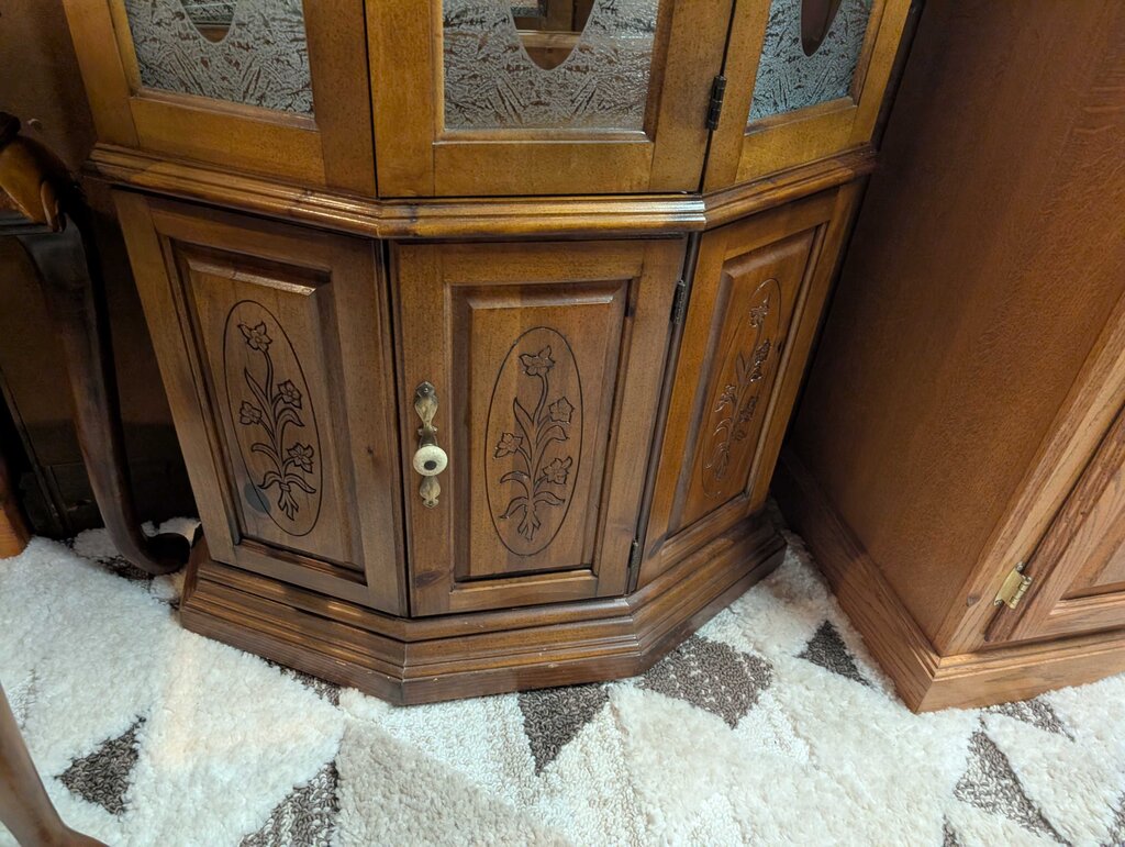 Vintage Curio Cabinet