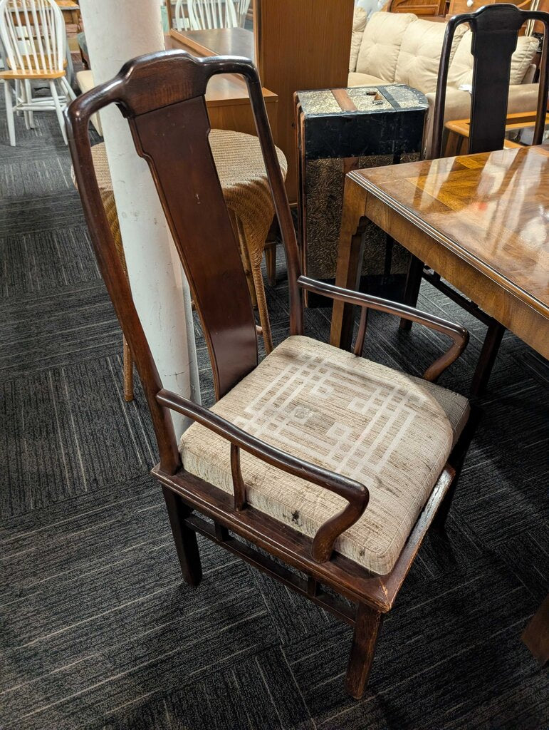 Vintage Table With Six Chairs