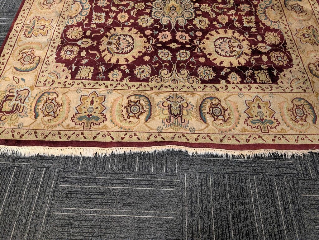 Hand Woven Wool Carpet 8 x 10