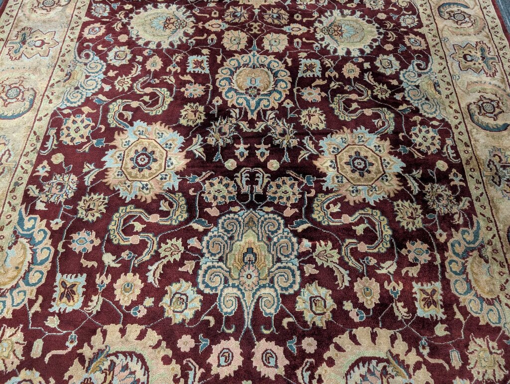 Hand Woven Wool Carpet 8 x 10