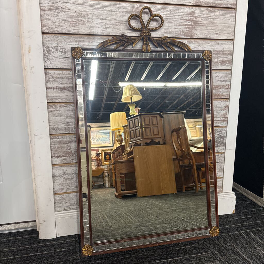 Ornate Framed Mirror (As Is)
