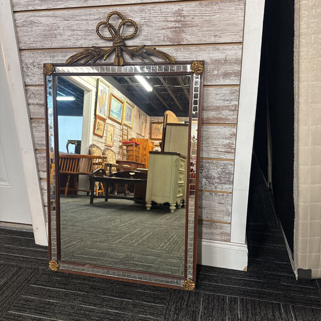 Ornate Framed Mirror (As Is)
