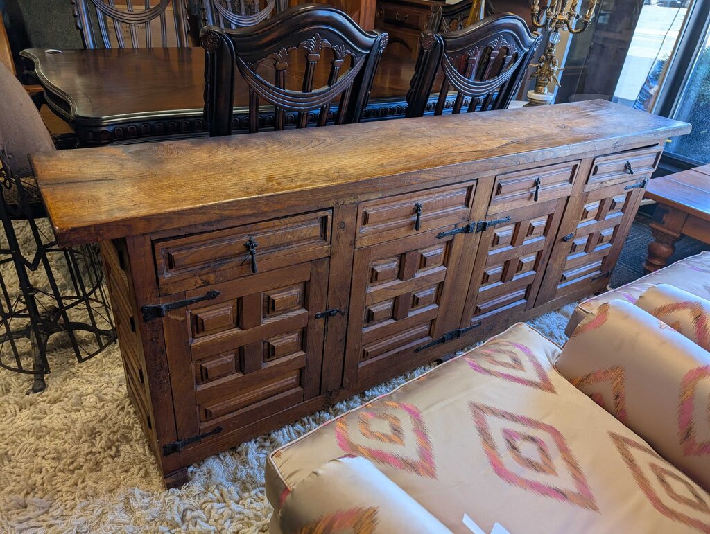 Vintage Spanish Mediterranean Sideboard