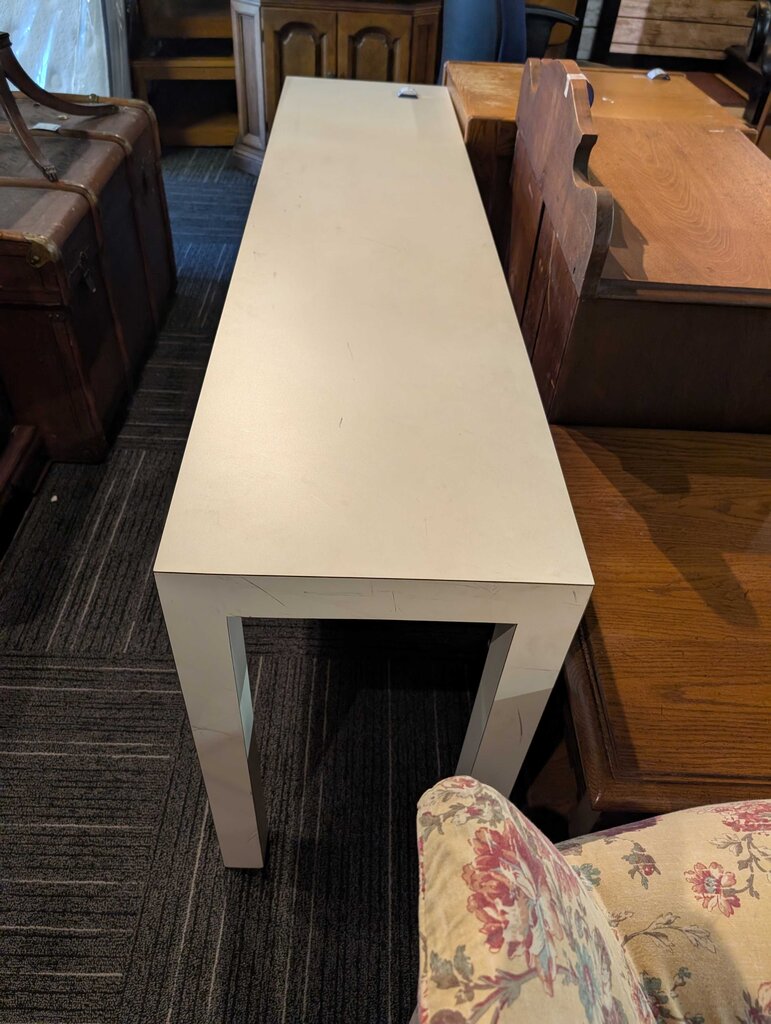 White Console Table