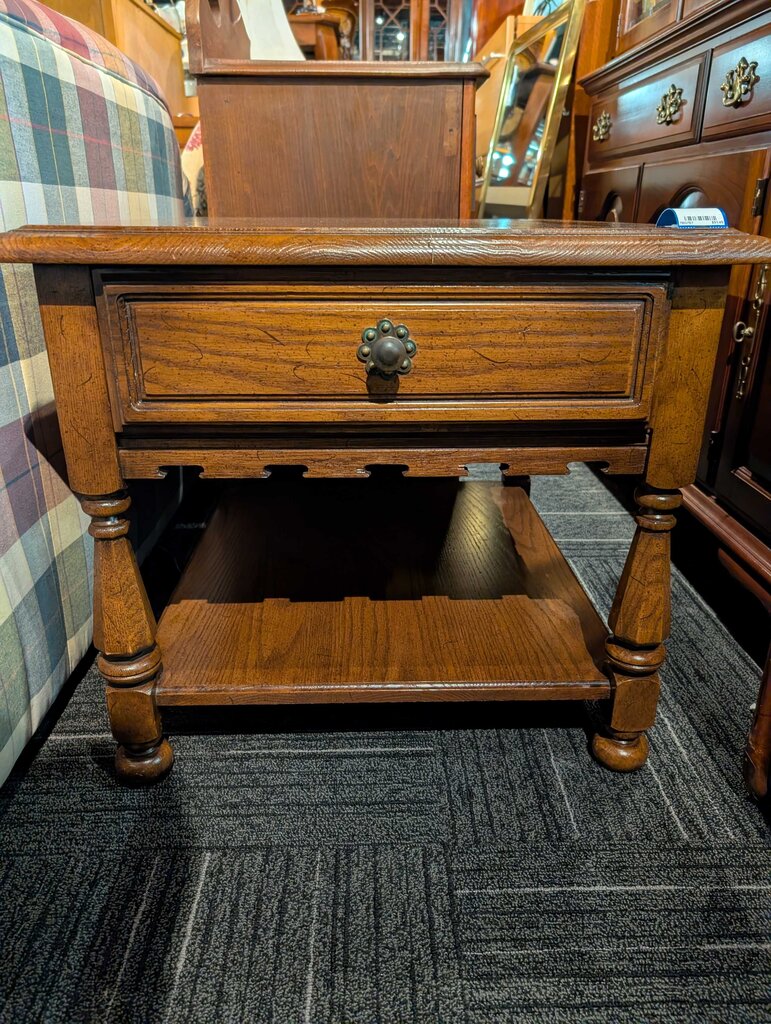 Oak Side Table