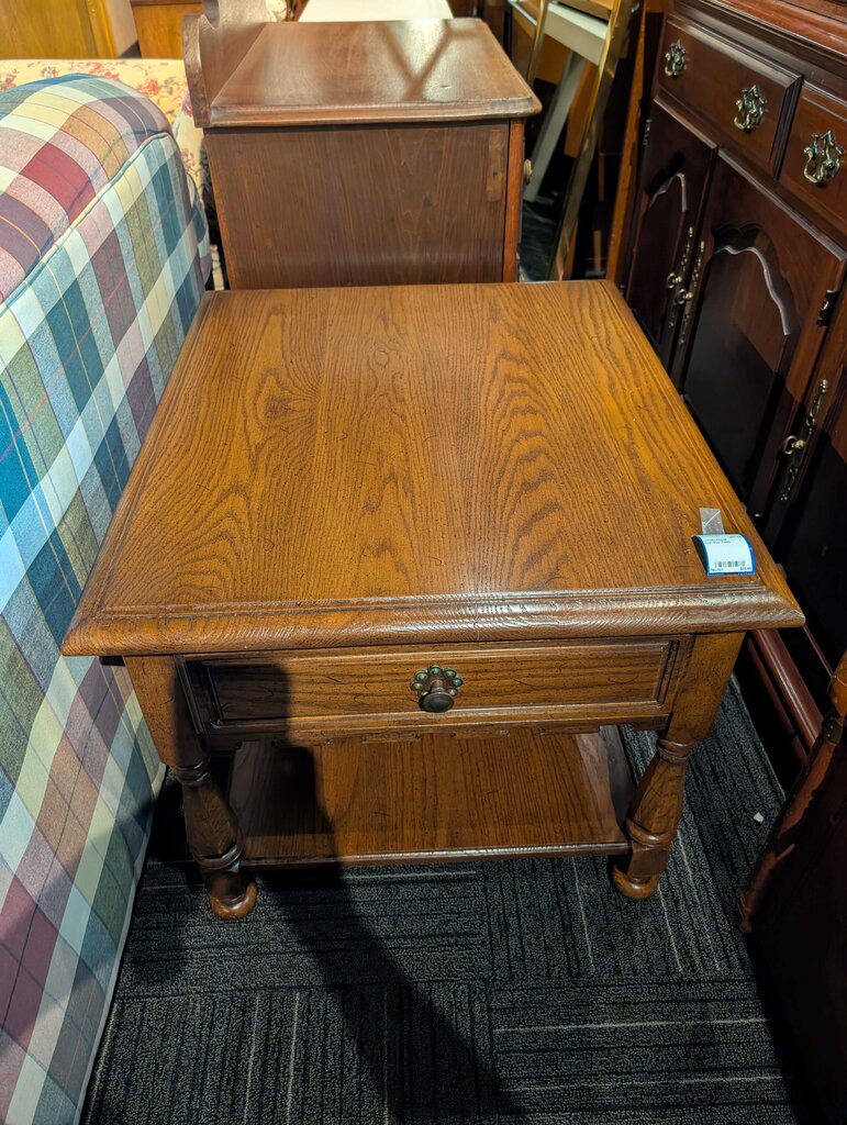 Oak Side Table