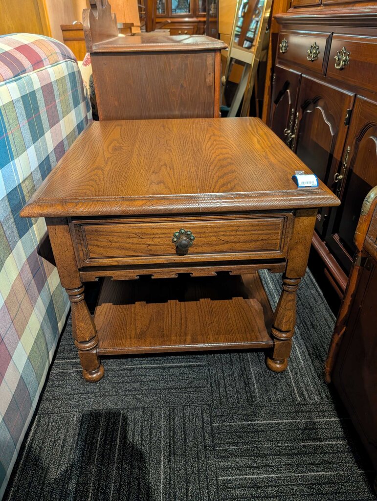 Oak Side Table