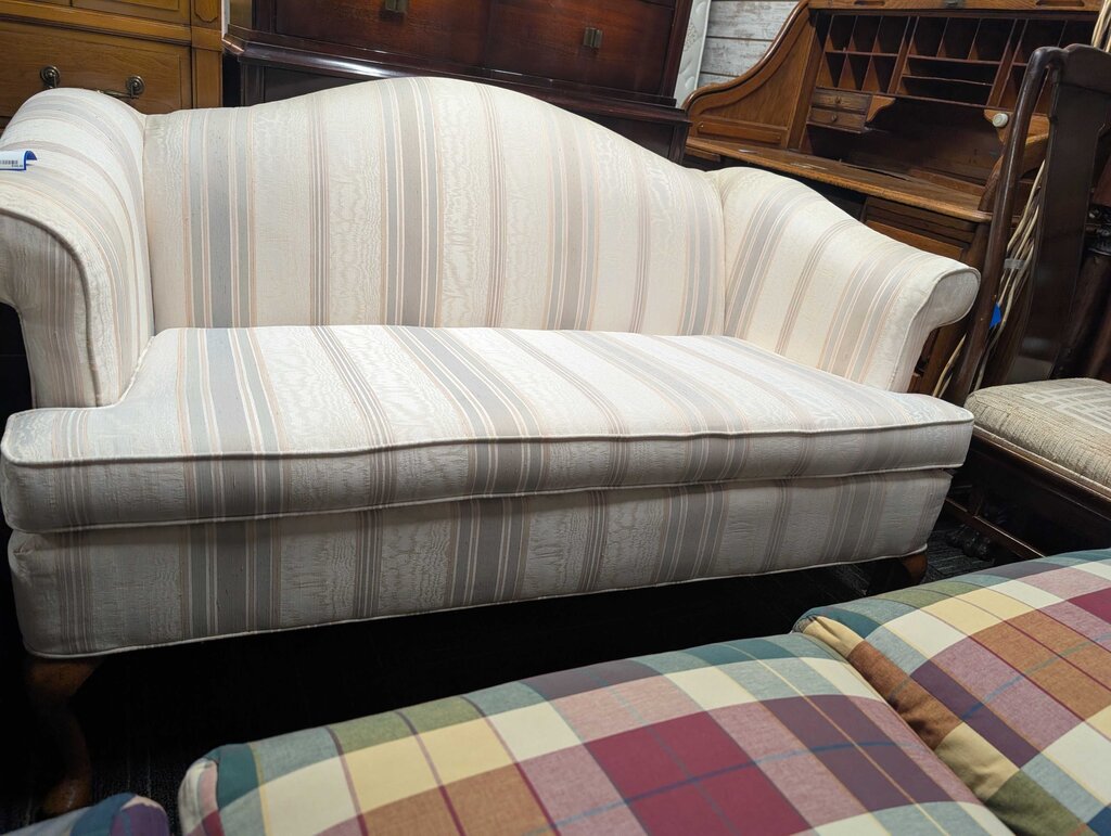 Formal Camel Back Loveseat