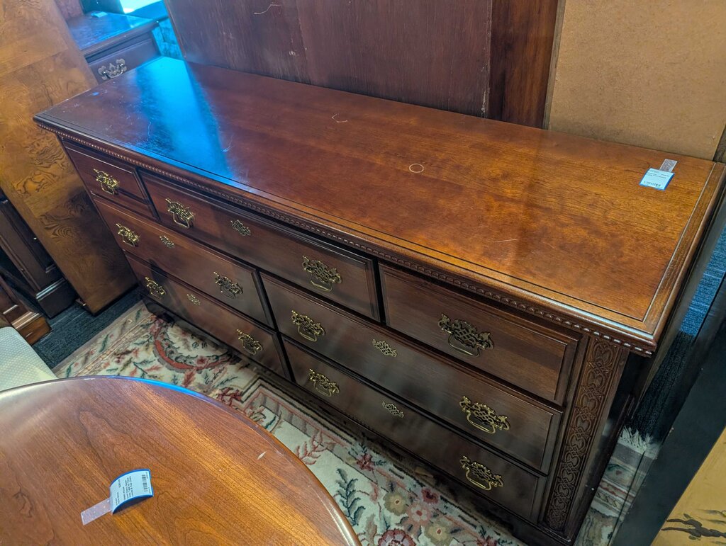 Cherry Finish Bassett Dresser