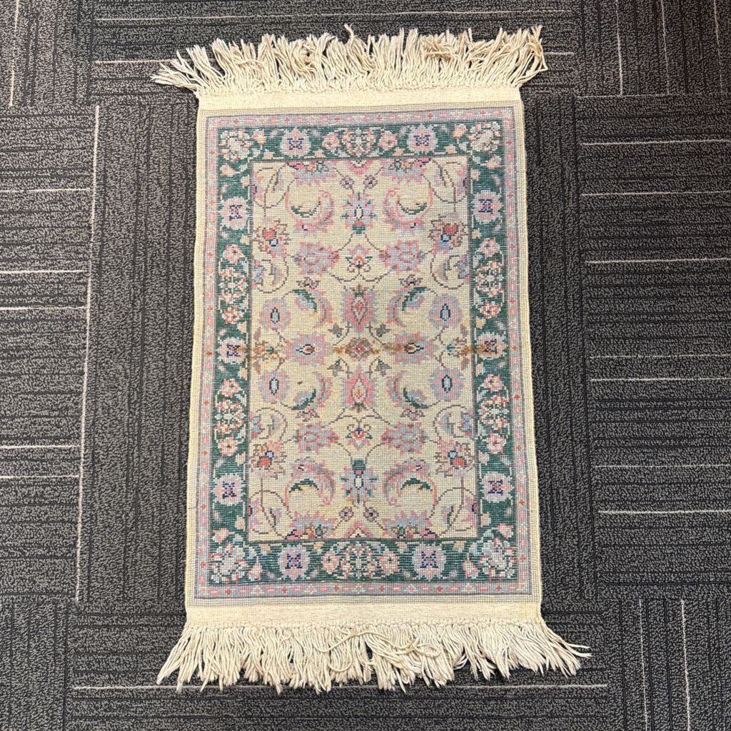 Persian Handwoven Wool Throw Carpet