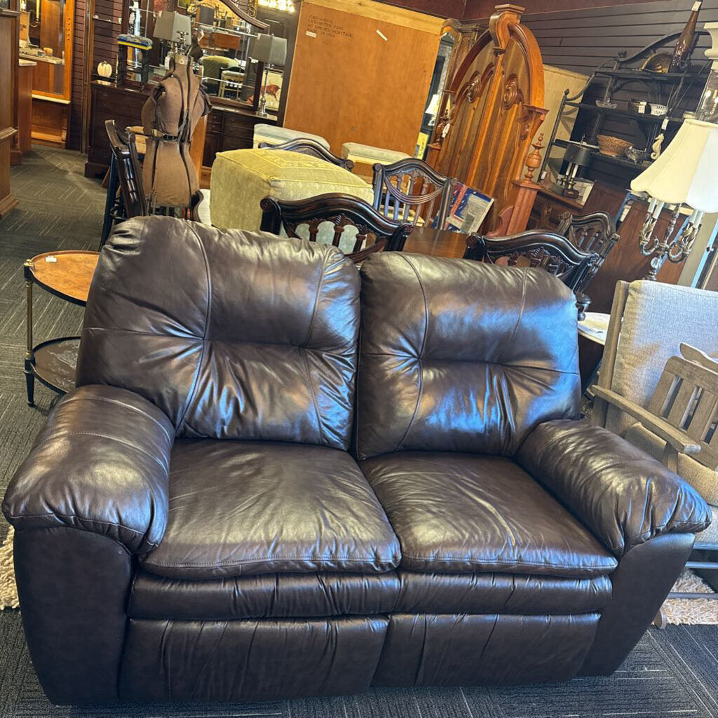 Leather Reclining Loveseat (Leather seating) by Ashley