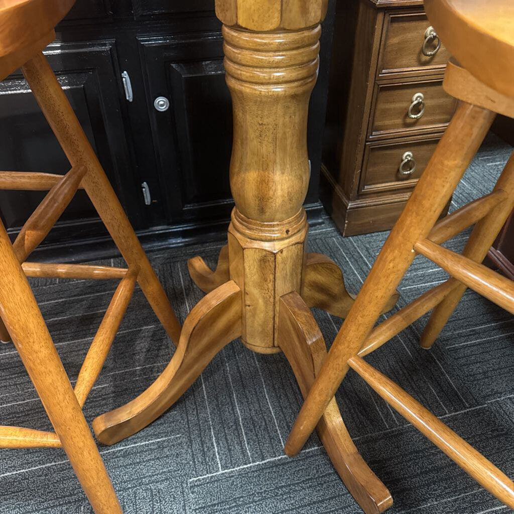 Modern Pub Table & Two Stools