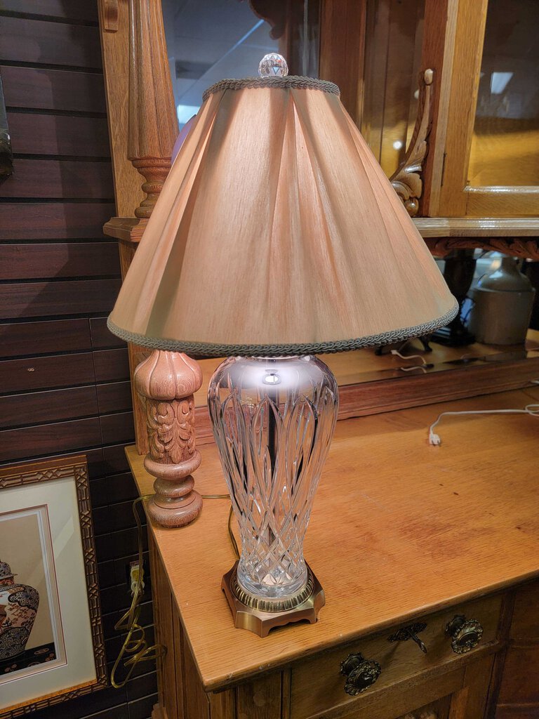 Designer Crystal Wildwood Lamp