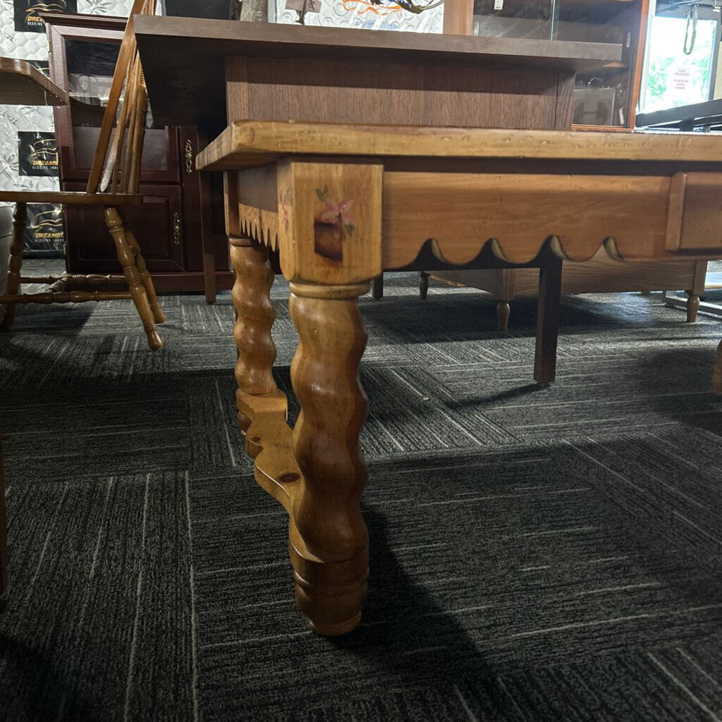 Large Country Pine Coffee Table