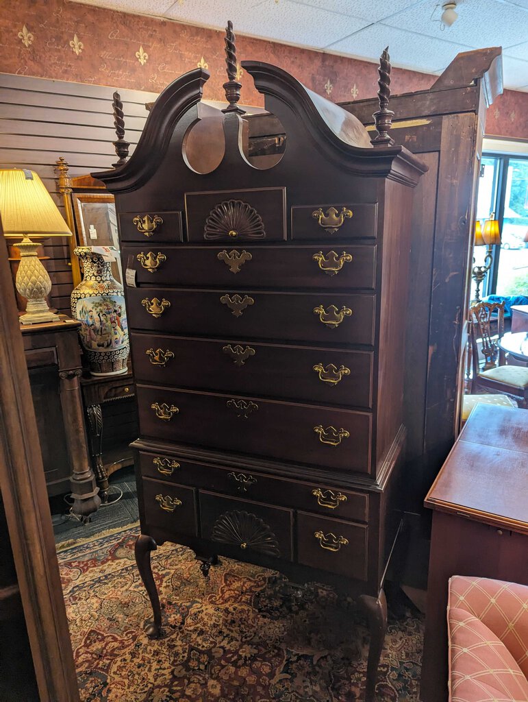 Mahogany Highboy By Council