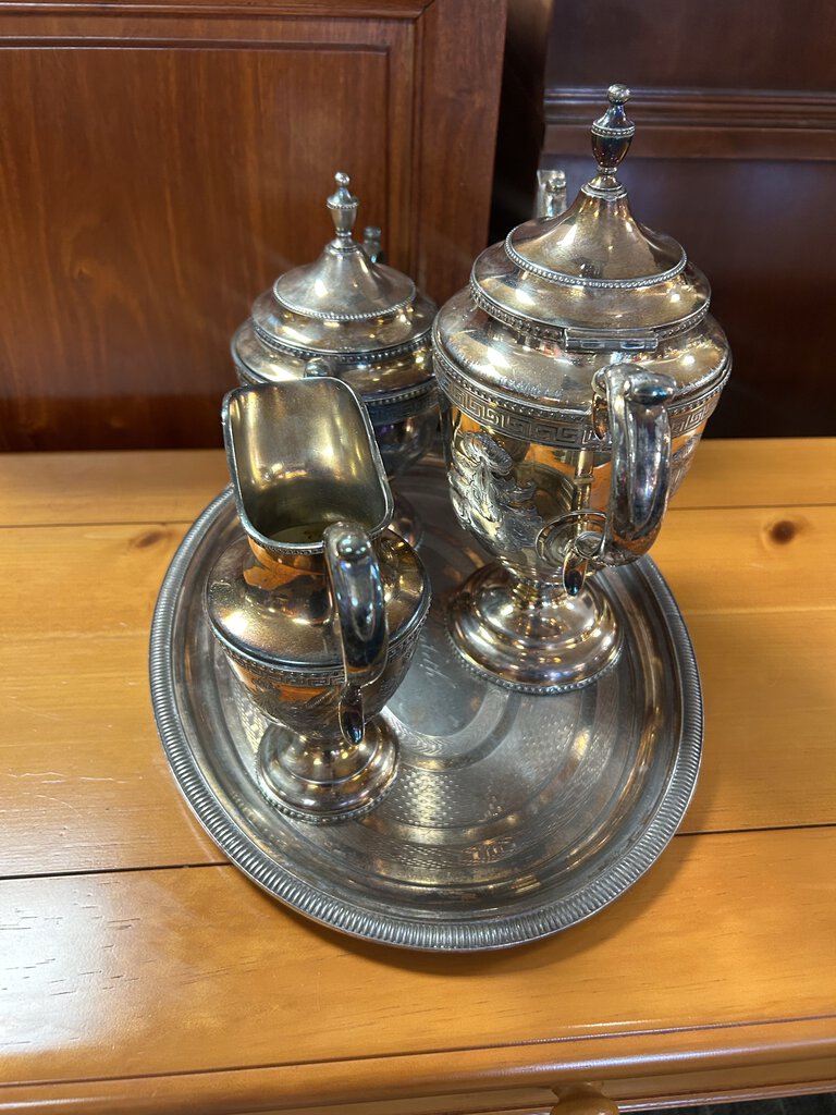 Victorian Silverplate Tea Set "Elizabeth"